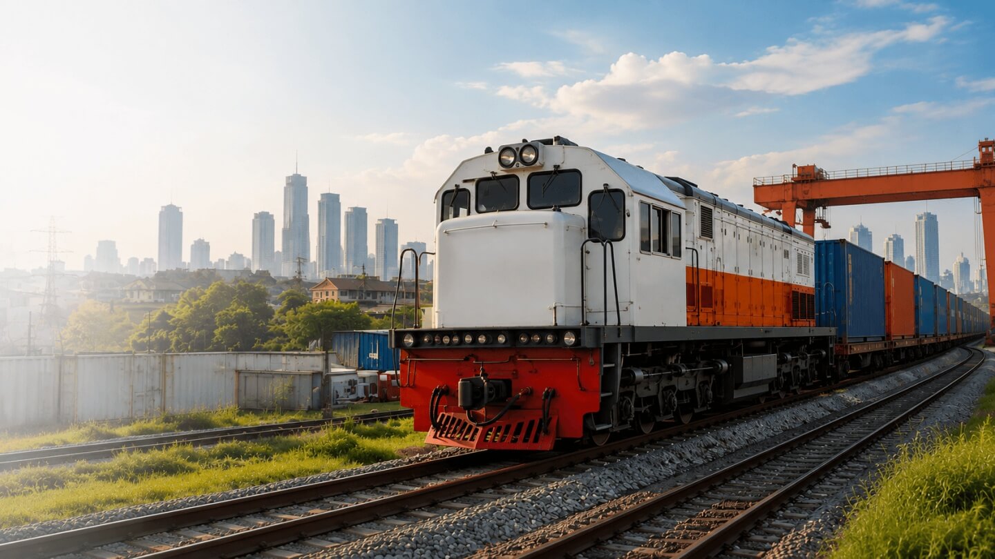 Domestic Cargo railways shipement