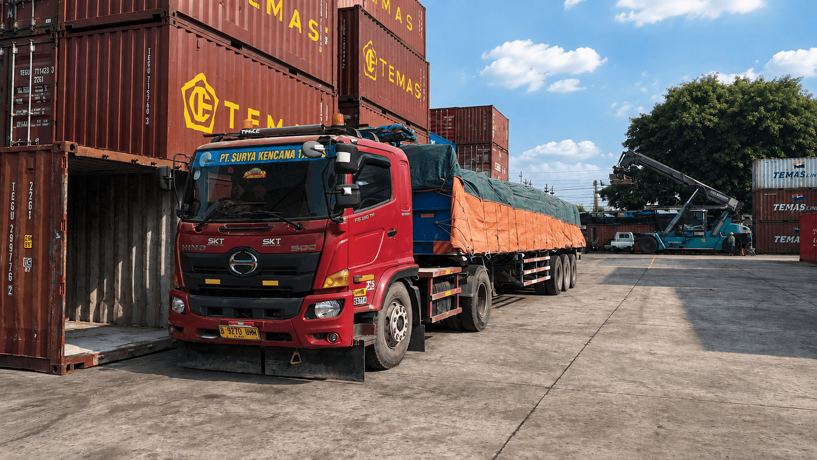 truck container DARMA tim